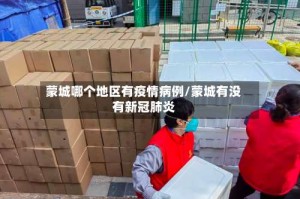蒙城哪个地区有疫情病例/蒙城有没有新冠肺炎
